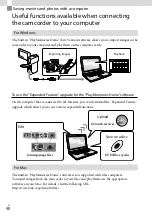 Preview for 40 page of Sony Handycam HDR-GW77 Operating Manual