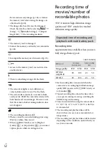 Preview for 52 page of Sony Handycam HDR-GW77 Operating Manual