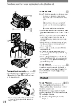 Preview for 26 page of Sony Handycam HDR-HC1E Operating Manual