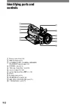 Preview for 112 page of Sony Handycam HDR-HC1E Operating Manual