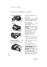 Preview for 34 page of Sony Handycam HDR-HC3 Operating Manual