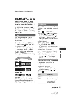 Preview for 61 page of Sony Handycam HDR-HC3 Operating Manual