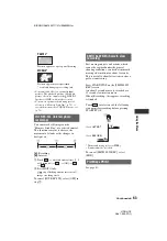 Preview for 63 page of Sony Handycam HDR-HC3 Operating Manual