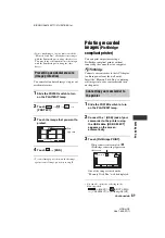 Preview for 81 page of Sony Handycam HDR-HC3 Operating Manual