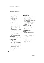 Preview for 124 page of Sony Handycam HDR-HC3 Operating Manual