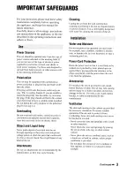 Preview for 3 page of Sony Handycam HDR-HC5 Operating Manual