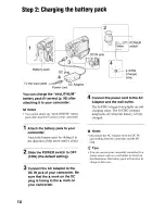 Preview for 14 page of Sony Handycam HDR-HC5 Operating Manual