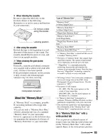 Preview for 93 page of Sony Handycam HDR-HC5 Operating Manual