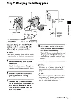 Preview for 13 page of Sony Handycam HDR-HC9 Operating Manual