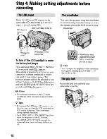 Preview for 18 page of Sony Handycam HDR-HC9 Operating Manual