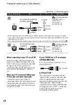 Предварительный просмотр 38 страницы Sony Handycam HDR-HC9E Operating Manual