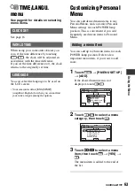 Предварительный просмотр 63 страницы Sony Handycam HDR-HC9E Operating Manual