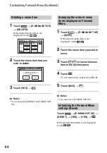 Предварительный просмотр 64 страницы Sony Handycam HDR-HC9E Operating Manual