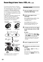 Предварительный просмотр 68 страницы Sony Handycam HDR-HC9E Operating Manual