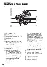 Предварительный просмотр 104 страницы Sony Handycam HDR-HC9E Operating Manual