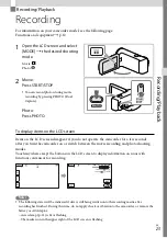 Preview for 23 page of Sony Handycam HDR-J380E Operating Manual