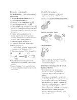 Предварительный просмотр 3 страницы Sony Handycam HDR-PJ30 (Spanish) Guia De Operaciones