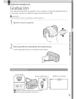 Предварительный просмотр 19 страницы Sony Handycam HDR-PJ30 (Spanish) Guia De Operaciones