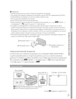 Предварительный просмотр 21 страницы Sony Handycam HDR-PJ30 (Spanish) Guia De Operaciones