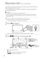 Предварительный просмотр 24 страницы Sony Handycam HDR-PJ30 (Spanish) Guia De Operaciones