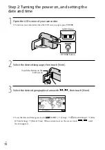 Preview for 18 page of Sony Handycam HDR-PJ50 Operating Manual