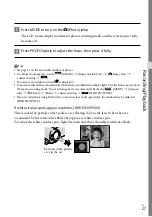 Preview for 27 page of Sony Handycam HDR-PJ50 Operating Manual