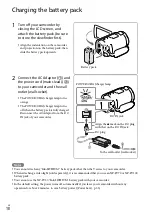 Предварительный просмотр 18 страницы Sony Handycam HDR-PJ650E Operating Manual