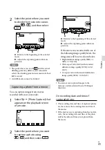 Предварительный просмотр 41 страницы Sony Handycam HDR-PJ650E Operating Manual