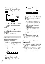 Preview for 42 page of Sony Handycam HDR-PJ780E Operating Manual