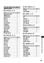Предварительный просмотр 69 страницы Sony Handycam HDR-SR1 (French) Mode D'Emploi