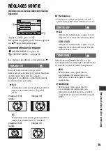 Предварительный просмотр 79 страницы Sony Handycam HDR-SR1 (French) Mode D'Emploi