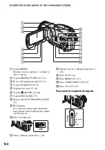 Предварительный просмотр 134 страницы Sony Handycam HDR-SR1 (French) Mode D'Emploi