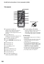 Предварительный просмотр 136 страницы Sony Handycam HDR-SR1 (French) Mode D'Emploi