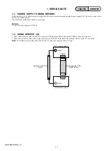 Предварительный просмотр 8 страницы Sony Handycam HDR-SR1 Service Manual