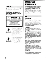 Preview for 2 page of Sony Handycam HDR-SR10 Operating Manual