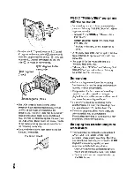 Preview for 6 page of Sony Handycam HDR-SR10 Operating Manual