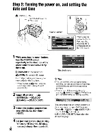 Preview for 10 page of Sony Handycam HDR-SR10 Operating Manual