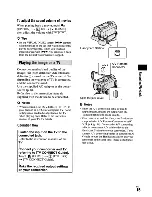 Preview for 15 page of Sony Handycam HDR-SR10 Operating Manual