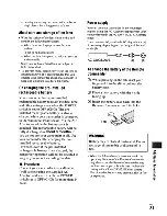 Preview for 31 page of Sony Handycam HDR-SR10 Operating Manual