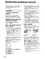 Preview for 36 page of Sony Handycam HDR-SR10 Operating Manual