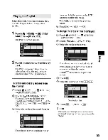 Preview for 89 page of Sony Handycam HDR-SR10 Operating Manual