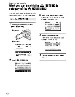 Preview for 98 page of Sony Handycam HDR-SR10 Operating Manual