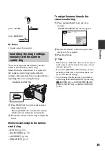 Preview for 39 page of Sony Handycam HDR-SR1E Operating Manual