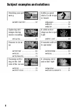 Preview for 8 page of Sony Handycam HDR-SR5E Handbook