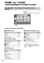 Preview for 12 page of Sony Handycam HDR-SR5E Handbook