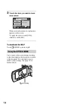 Preview for 14 page of Sony Handycam HDR-SR5E Handbook