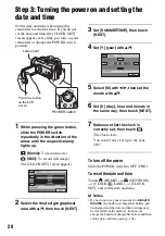 Preview for 20 page of Sony Handycam HDR-SR5E Handbook