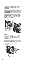 Preview for 22 page of Sony Handycam HDR-SR5E Handbook