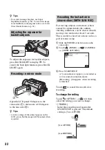 Preview for 32 page of Sony Handycam HDR-SR5E Handbook