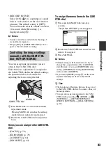 Preview for 33 page of Sony Handycam HDR-SR5E Handbook